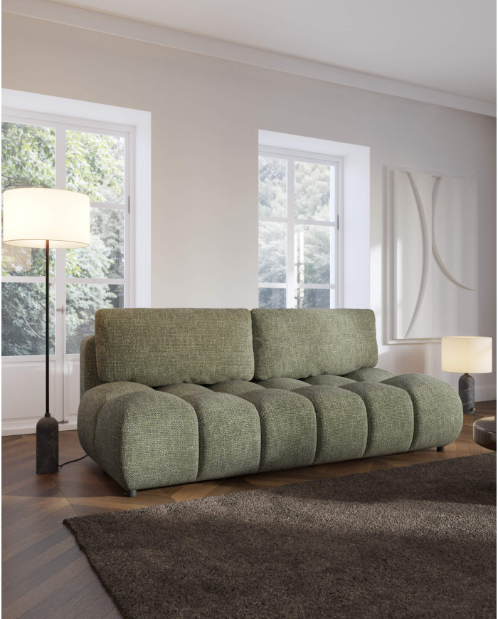 Sofa Moko, funkcja spania, pojemnik, Laski Meble