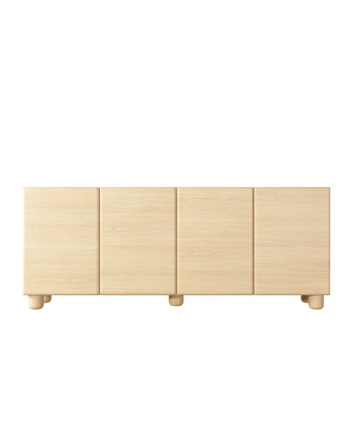 Komoda Lomo 4D, czterodrzwiowa, Dąb vicenza, Laski Meble