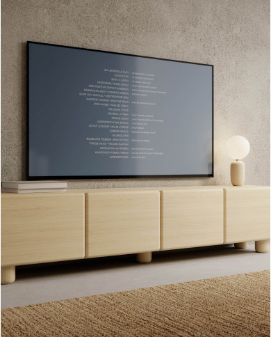 Komoda Lomo 1D3S, jednodrzwiowa z szufladami, Dąb vicenza, Laski Meble