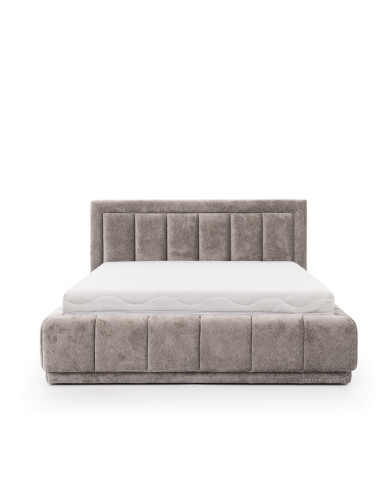 Łóżka tapicerowane Augusto 180x200 cm, pojemnik, stelaż z podnośnikami, STAGRA