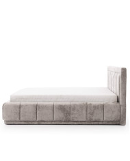 Łóżka tapicerowane Augusto 180x200 cm, pojemnik, stelaż z podnośnikami, STAGRA