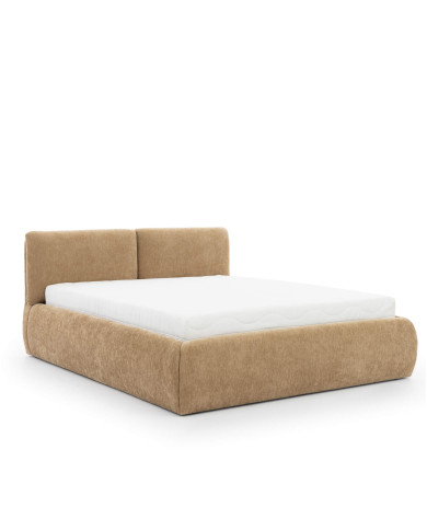 Łóżka tapicerowane Dionizos 180x200 cm, pojemnik, stelaż z podnośnikami, STAGRA