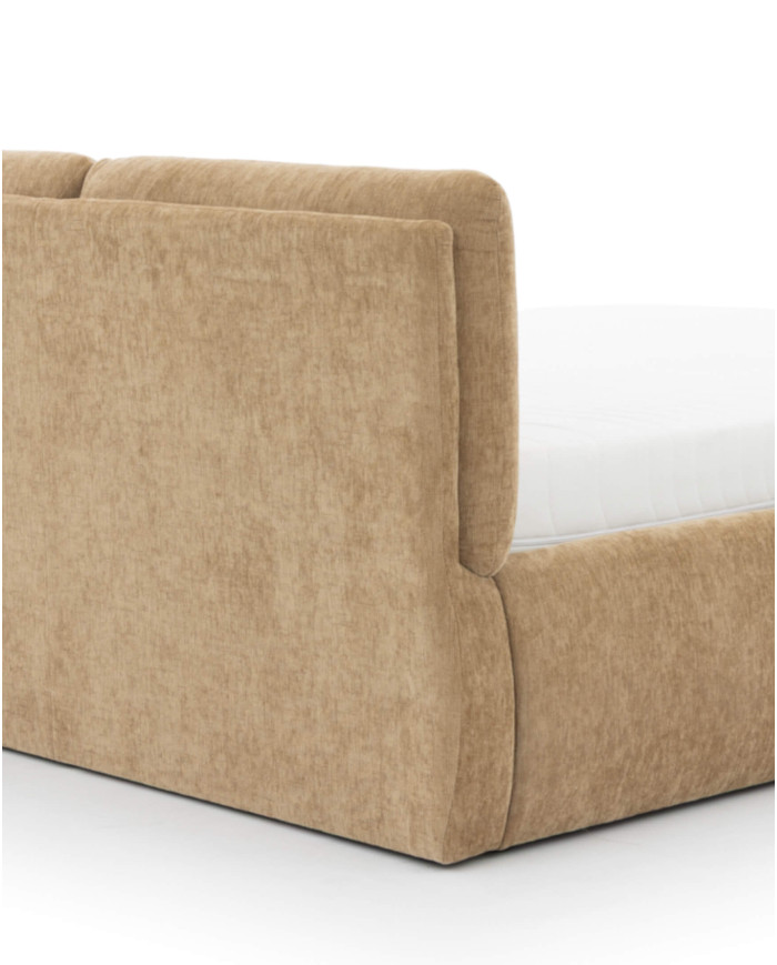 Łóżka tapicerowane Dionizos 180x200 cm, pojemnik, stelaż z podnośnikami, STAGRA