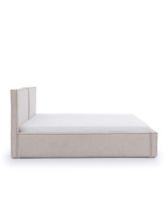 Łóżka tapicerowane Fondy 160x200 cm, pojemnik, stelaż z podnośnikami, STAGRA