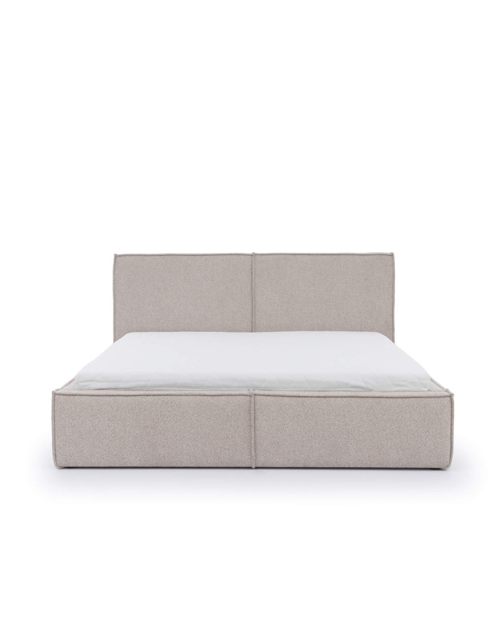 Łóżka tapicerowane Fondy 180x200 cm, pojemnik, stelaż z podnośnikami, STAGRA