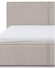 Łóżka tapicerowane Fondy 180x200 cm, pojemnik, stelaż z podnośnikami, STAGRA