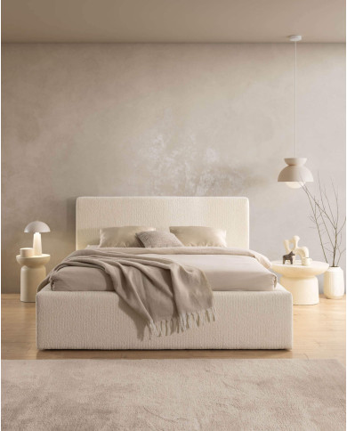 Łóżka tapicerowane Zeus 160x200 cm, pojemnik, stelaż z podnośnikami, STAGRA