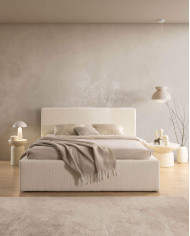 Łóżka tapicerowane Zeus 180x200 cm, pojemnik, stelaż z podnośnikami, STAGRA