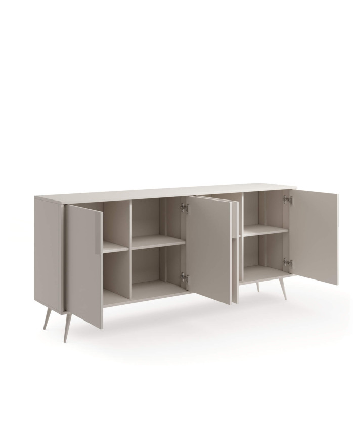 Komoda Mavera 4D, czterodrzwiowa, Kaszmir, Laski Meble