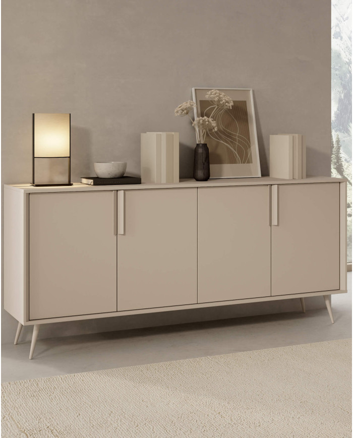 Szafka nocna Mavera 2S, z szufladami, Kaszmir, Laski Meble