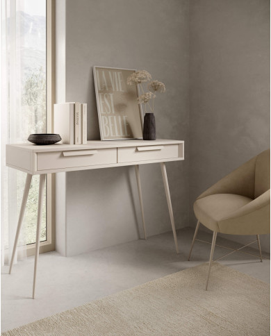 Szafka nocna Mavera 2S, z szufladami, Kaszmir, Laski Meble