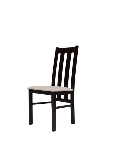 Krzesło KT10, tapicerowane siedzisko, stelaż bukowy, DREW-MARK