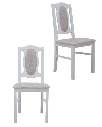 Krzesło KT12, tapicerowane siedzisko i oparcie, stelaż bukowy, DREW-MARK