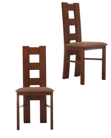 Krzesło KT39, tapicerowane siedzisko, stelaż bukowy, DREW-MARK