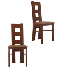 Krzesło KT39, tapicerowane siedzisko, stelaż bukowy, DREW-MARK