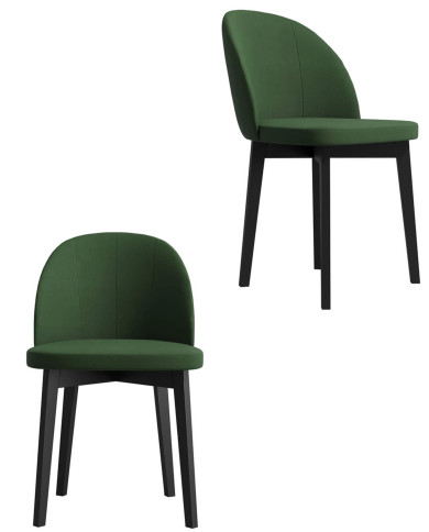 Krzesło KT66/N, tapicerowane siedzisko i oparcie, stelaż bukowy, DREW-MARK