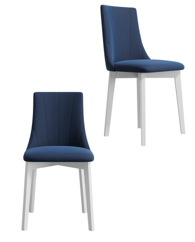 Krzesło KT61/N, tapicerowane siedzisko i oparcie, stelaż bukowy, DREW-MARK