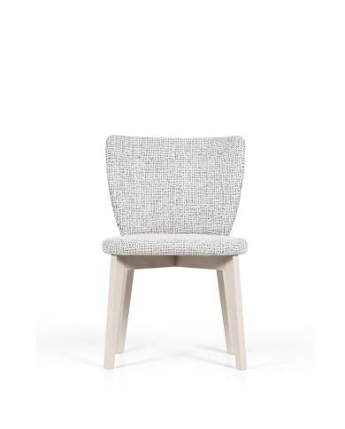 Krzesło KT67, tapicerowane siedzisko i oparcie, stelaż bukowy, DREW-MARK