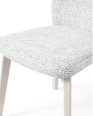 Krzesło KT67, tapicerowane siedzisko i oparcie, stelaż bukowy, DREW-MARK