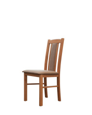 Krzesło KT76, tapicerowane siedzisko i oparcie, stelaż bukowy, DREW-MARK