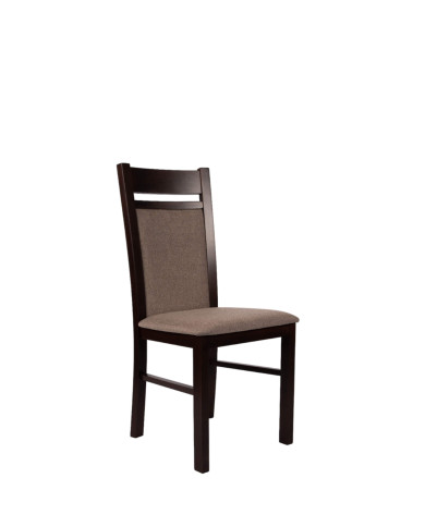 Krzesło KT25, tapicerowane siedzisko i oparcie, stelaż bukowy, DREW-MARK