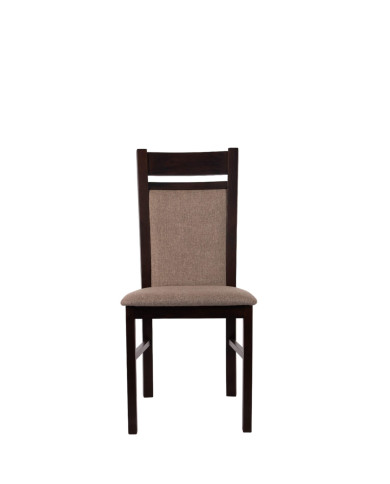 Krzesło KT25, tapicerowane siedzisko i oparcie, stelaż bukowy, DREW-MARK