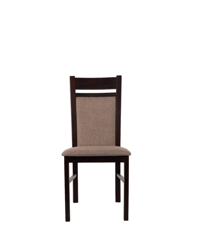 Krzesło KT25, tapicerowane siedzisko i oparcie, stelaż bukowy, DREW-MARK