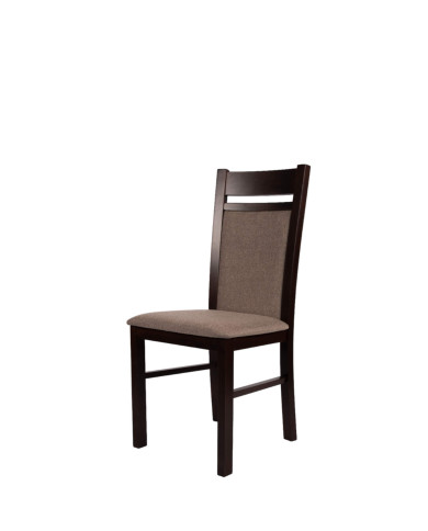 Krzesło KT25, tapicerowane siedzisko i oparcie, stelaż bukowy, DREW-MARK