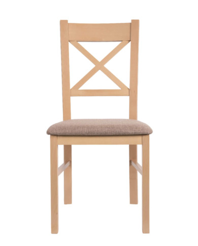Krzesło KT22, tapicerowane siedzisko, stelaż bukowy, DREW-MARK