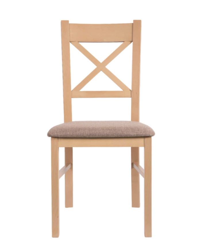 Krzesło KT22, tapicerowane siedzisko, stelaż bukowy, DREW-MARK