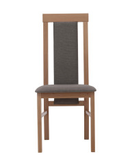 Krzesło KT30, tapicerowane siedzisko i oparcie, stelaż bukowy, DREW-MARK