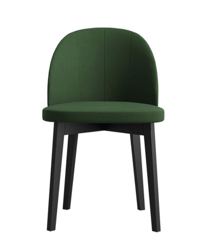 Krzesło KT66/N, tapicerowane siedzisko i oparcie, stelaż bukowy, DREW-MARK