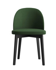 Krzesło KT66/N, tapicerowane siedzisko i oparcie, stelaż bukowy, DREW-MARK