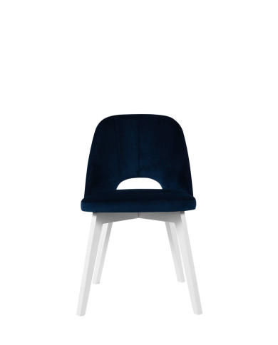 Krzesło KT680/N, tapicerowane siedzisko i oparcie, stelaż bukowy, DREW-MARK