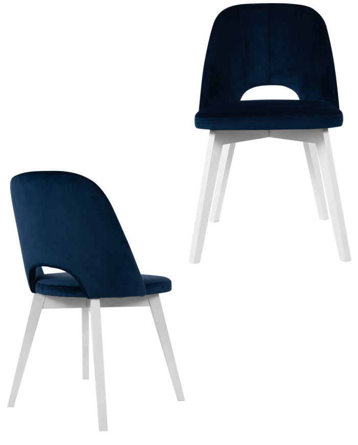 Krzesło KT680/N, tapicerowane siedzisko i oparcie, stelaż bukowy, DREW-MARK