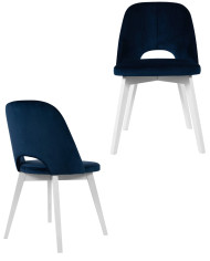 Krzesło KT680/N, tapicerowane siedzisko i oparcie, stelaż bukowy, DREW-MARK