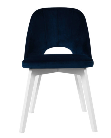 Krzesło KT680/N, tapicerowane siedzisko i oparcie, stelaż bukowy, DREW-MARK