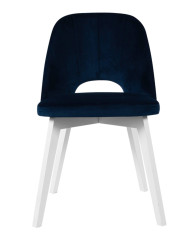 Krzesło KT680/N, tapicerowane siedzisko i oparcie, stelaż bukowy, DREW-MARK