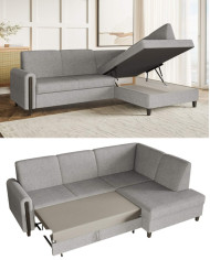 Narożnik Floryda, funkcja spania, pojemnik, Antex