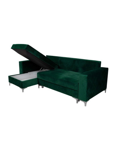 Super Cena! Narożnik Massimo, funkcja spania, pojemnik, Kronos19/ Tropic1, lewy, Antex