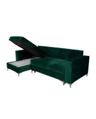 Super Cena! Narożnik Massimo, funkcja spania, pojemnik, Kronos19/ Tropic1, lewy, Antex