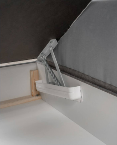 Super Cena! Narożnik Malibu, funkcja spania, pojemnik, regulowane zagłówki, lewostronny, Monolith 85, Antex