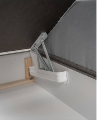 Super Cena! Narożnik Malibu, funkcja spania, pojemnik, regulowane zagłówki, prawostronny, Monolith 85, Antex