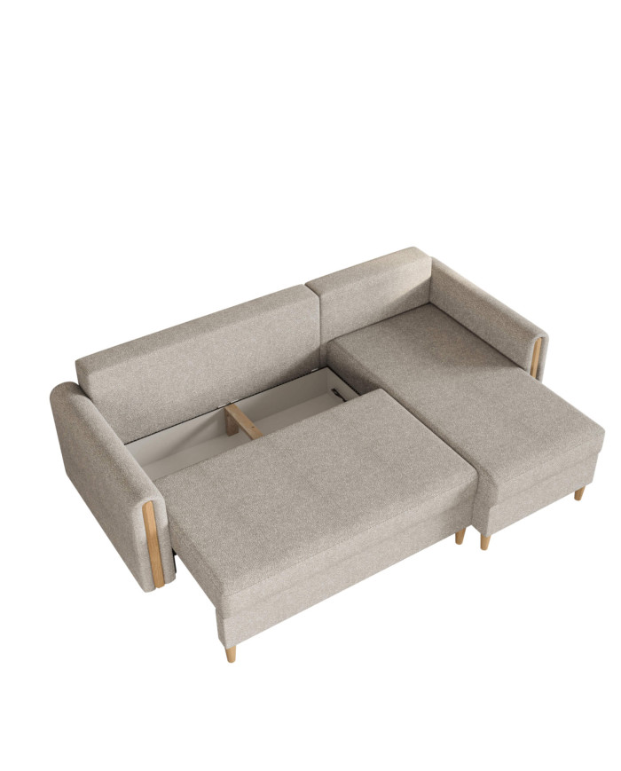 Narożnik Lagos, funkcja spania, pojemnik, Antex