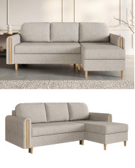 Narożnik Lagos, funkcja spania, pojemnik, Antex