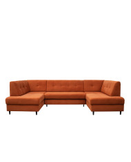 Narożnik Latte, funkcja spania, pojemniki, Antex