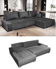 Narożnik Sawoy, funkcja spania, pojemnik, Antex