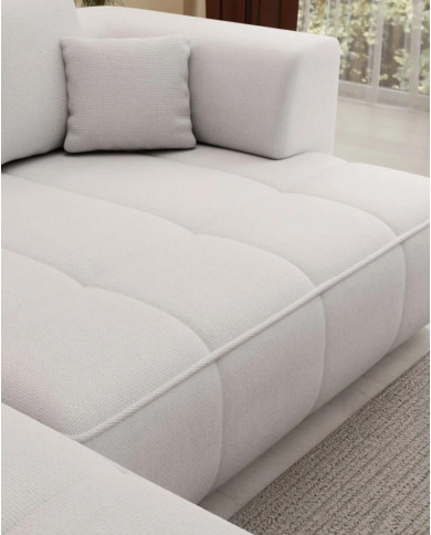 Narożnik Albio S, elektrycznie wysuwane siedzisko, Wersal