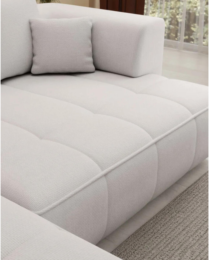 Narożnik Albio S, elektrycznie wysuwane siedzisko, Wersal