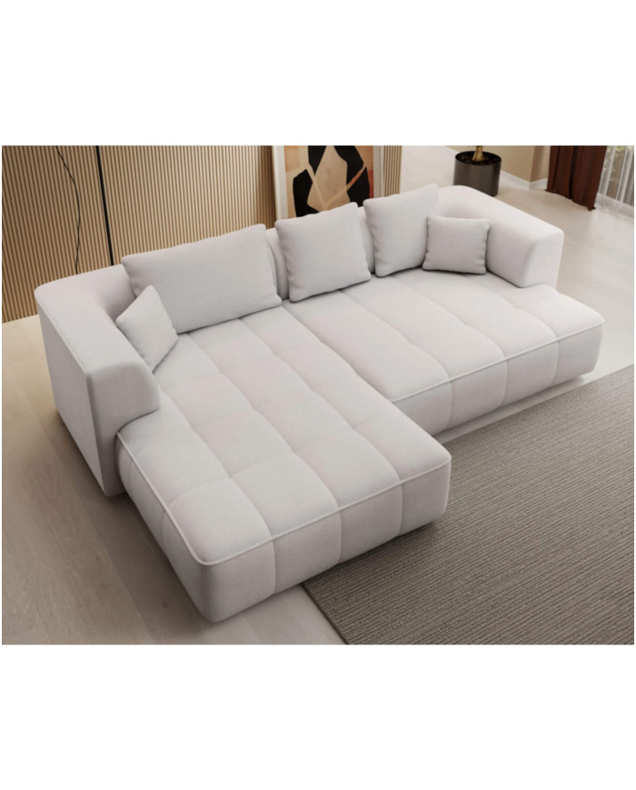 Narożnik Albio S, elektrycznie wysuwane siedzisko, Wersal